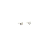 14k White Gold .60CT G SI2 Round Diamond Stud Earrings